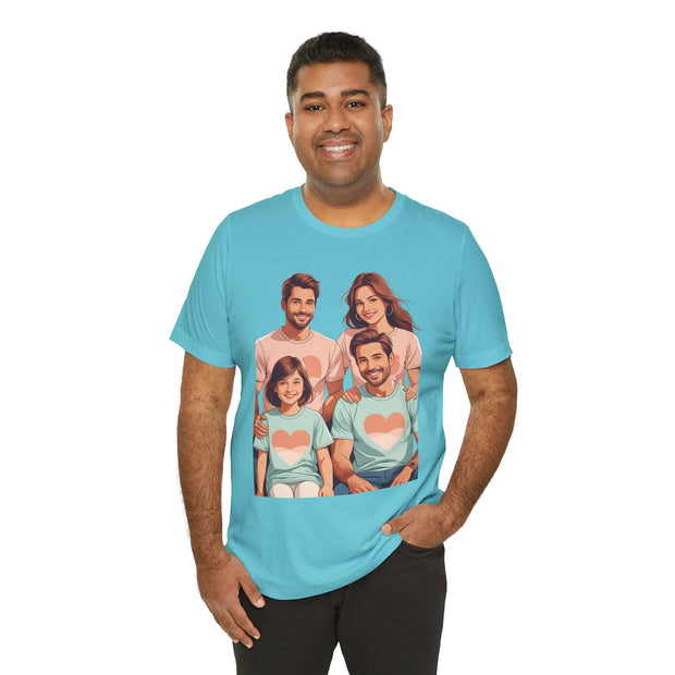 Heart Family Unisex Tee
