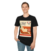 Unisex Cat Lover T-Shirt, Funny Cat Shirt, I'm Not Lazy Tee, Gift for Cat Owners, Quirky Pet Lover Apparel, Relaxed Style Shirt