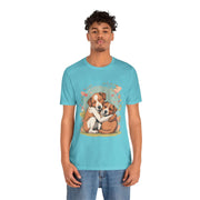 Cute Dog Love Short Sleeve Tee