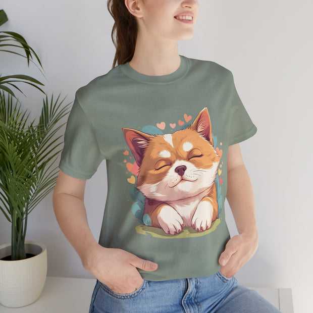 Cute Corgi Sleeping Tee