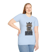 Funny Cat Graphic T-Shirt, Fluff Around and Find Out Tee, Cat Lover Gift, Unisex Humor Shirt, Casual Everyday Wear