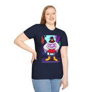 Funny Graphic T-Shirt for Humor Lovers, Unisex Softstyle Tee, Casual Wear, Gift for Friends, I Don't Give a Cluck Shirt