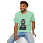 Funny Cat Graphic T-Shirt, Fluff Around and Find Out Tee, Cat Lover Gift, Unisex Humor Shirt, Casual Everyday Wear