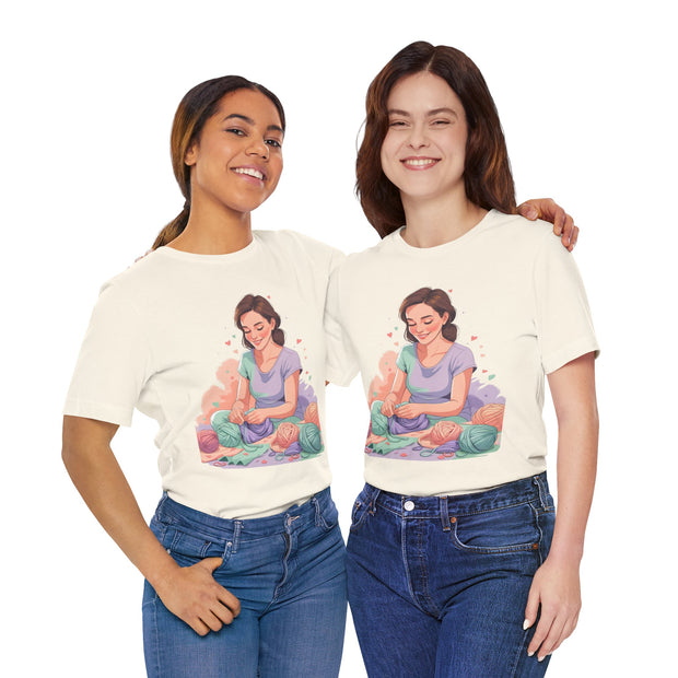 Crafty Vibes Unisex Tee - Perfect Gift for Crafters