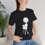 Cat Lover Unisex Jersey Tee - Cute Pet Graphic Shirt, Gift for Cat Owners, Cozy Casual Wear, Animal Lover Apparel, Birthday Gift