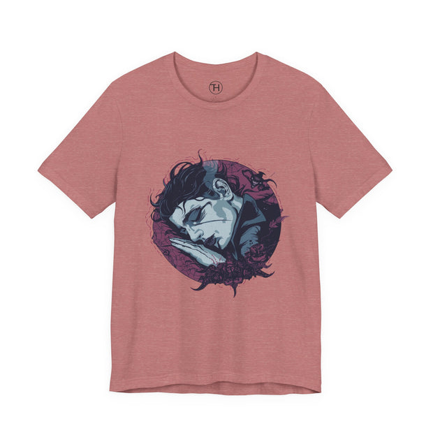 Dreamy Sleepy Graphic Tee, Unisex T-Shirt, Casual Wear, Gift for Relaxation, Unique Artwork, Lounge T-Shirt, Cozy Fashion