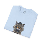 Funny Cat Graphic T-Shirt, Fluff Around and Find Out Tee, Cat Lover Gift, Unisex Humor Shirt, Casual Everyday Wear