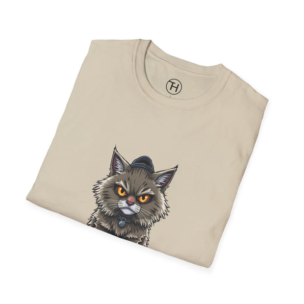 Funny Cat Graphic T-Shirt, Fluff Around and Find Out Tee, Cat Lover Gift, Unisex Humor Shirt, Casual Everyday Wear