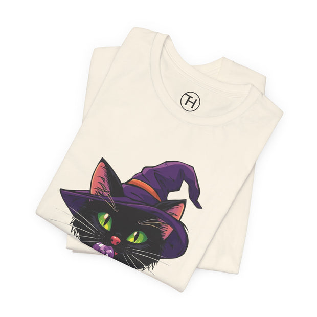Spooky Black Cat Tee