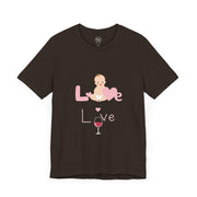 Cute Baby Love Tee for Parents, Baby Shower Gift, Mother's Day Gift, Graphic Tee, Love Theme T-Shirt, Unisex Casual Wear