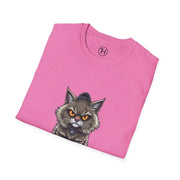 Funny Cat Graphic T-Shirt, Fluff Around and Find Out Tee, Cat Lover Gift, Unisex Humor Shirt, Casual Everyday Wear