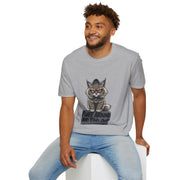 Funny Cat Graphic T-Shirt, Fluff Around and Find Out Tee, Cat Lover Gift, Unisex Humor Shirt, Casual Everyday Wear