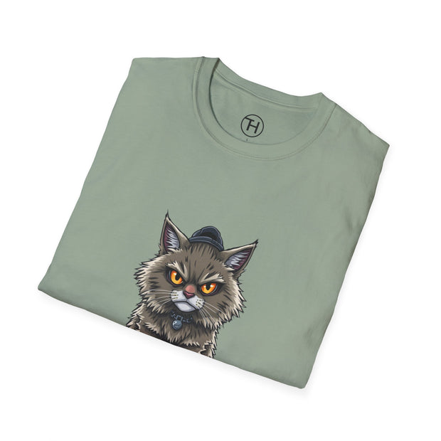Funny Cat Graphic T-Shirt, Fluff Around and Find Out Tee, Cat Lover Gift, Unisex Humor Shirt, Casual Everyday Wear