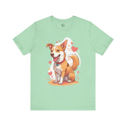 Cute Dog Love Unisex Tee