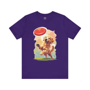 Golden Retriever Frisbee Tee