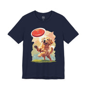 Golden Retriever Frisbee Tee