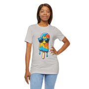 Cool Popsicle Graphic Tee, Summer T-Shirt, Unisex Jersey Tee, Fun Ice Cream Shirt, Gift for Ice Cream Lovers, Cute Casual Wear