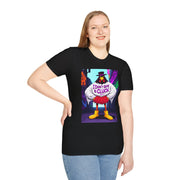 Funny Graphic T-Shirt for Humor Lovers, Unisex Softstyle Tee, Casual Wear, Gift for Friends, I Don't Give a Cluck Shirt