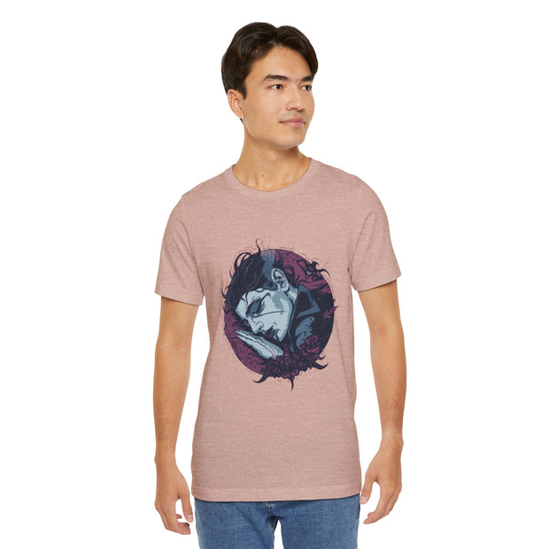 Dreamy Sleepy Graphic Tee, Unisex T-Shirt, Casual Wear, Gift for Relaxation, Unique Artwork, Lounge T-Shirt, Cozy Fashion