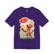 Golden Retriever Frisbee Tee