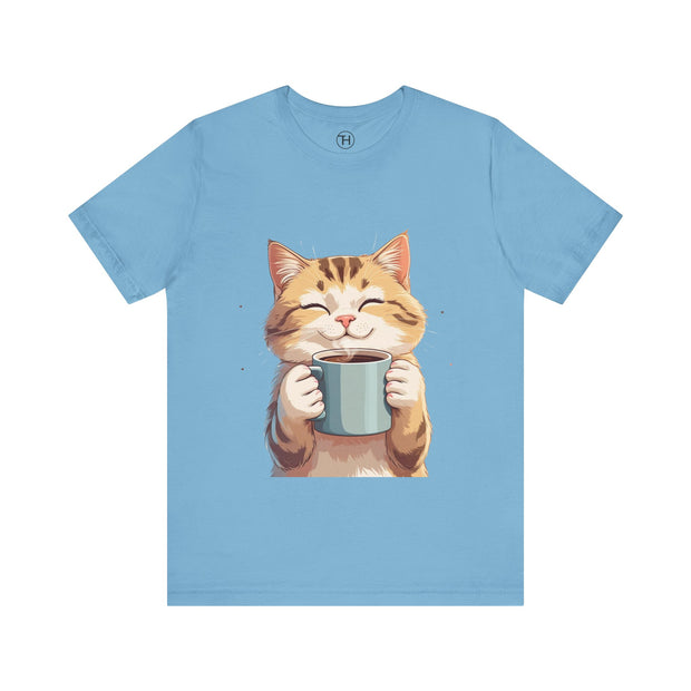 Cute Cat Coffee Tee