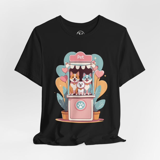 Cute Pet Adoption Jersey Tee