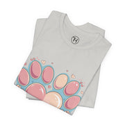 Animal Lover Heart Paw Print Tee