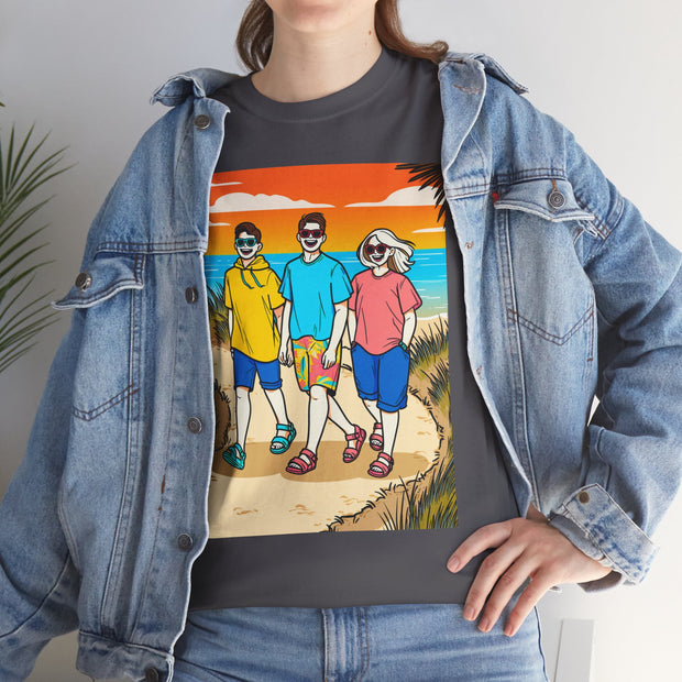 Vibrant Beach Day
