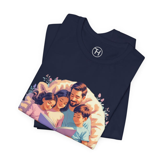 Cozy Family Reading Tee