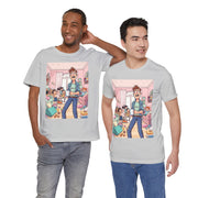 Funny Family Chaos Tee, Unisex Graphic Shirt, Parenting Humor T-Shirt, Ideal Gift for Dad, Quirky Casual Wear