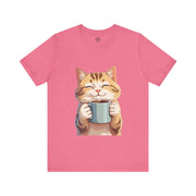 Cute Cat Coffee Tee