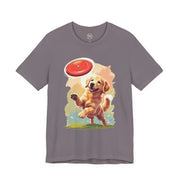 Golden Retriever Frisbee Tee