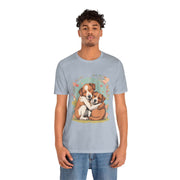 Cute Dog Love Short Sleeve Tee