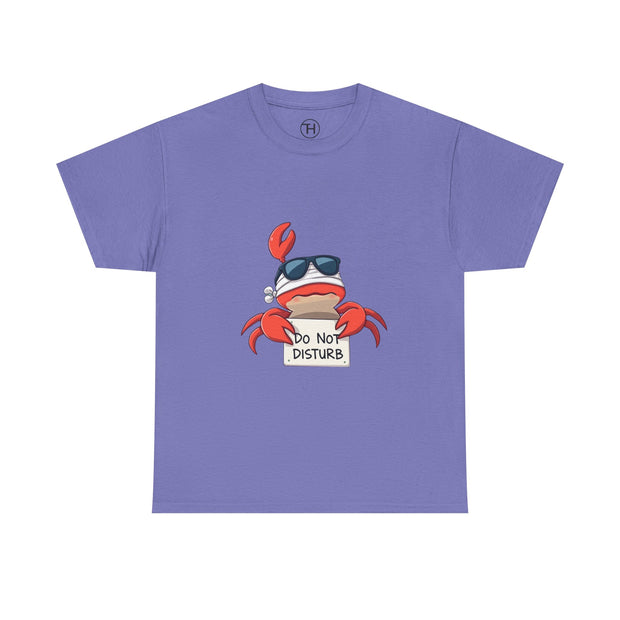 Playful Crab Graphic Tee, Relaxed Summer T-Shirt, Gift for Beach Lovers, Funny Casual Wear, Unique Gift Idea, Summer Vibes Shirt