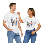 Family Walk Unisex Tee - Casual Summer Shirt for Parents