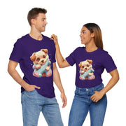 Adorable Puppy Graphic Tee | Unisex Short Sleeve T-Shirt