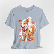 Cute Dog Love Unisex Tee