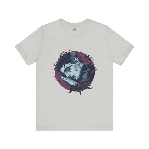Dreamy Sleepy Graphic Tee, Unisex T-Shirt, Casual Wear, Gift for Relaxation, Unique Artwork, Lounge T-Shirt, Cozy Fashion