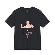 Cute Baby Love Tee for Parents, Baby Shower Gift, Mother's Day Gift, Graphic Tee, Love Theme T-Shirt, Unisex Casual Wear