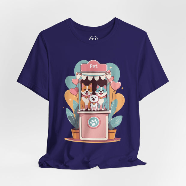 Cute Pet Adoption Jersey Tee