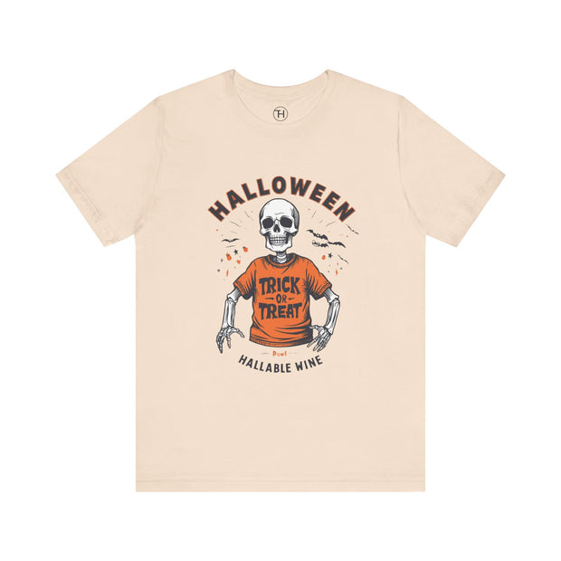 Halloween Trick or Treat Skull Tee