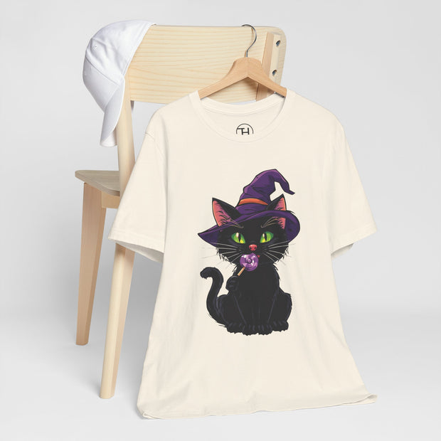Spooky Black Cat Tee