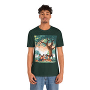 Family Gathering Tee, Community Love T-Shirt, Nature Vibes Shirt, Summer Picnic Apparel, Casual Wear for Family Celebrations