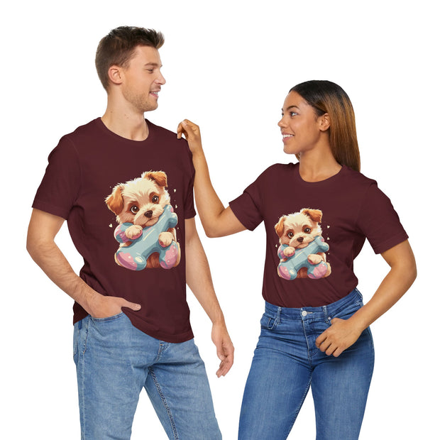Adorable Puppy Graphic Tee | Unisex Short Sleeve T-Shirt