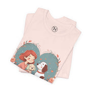 Cute Dog Lover Tee - "Love Is a Four-Legged Word"
