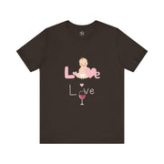 Cute Baby Love Tee for Parents, Baby Shower Gift, Mother's Day Gift, Graphic Tee, Love Theme T-Shirt, Unisex Casual Wear