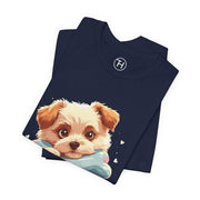 Adorable Puppy Graphic Tee | Unisex Short Sleeve T-Shirt