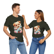 Adorable Puppy Graphic Tee | Unisex Short Sleeve T-Shirt