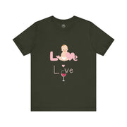 Cute Baby Love Tee for Parents, Baby Shower Gift, Mother's Day Gift, Graphic Tee, Love Theme T-Shirt, Unisex Casual Wear