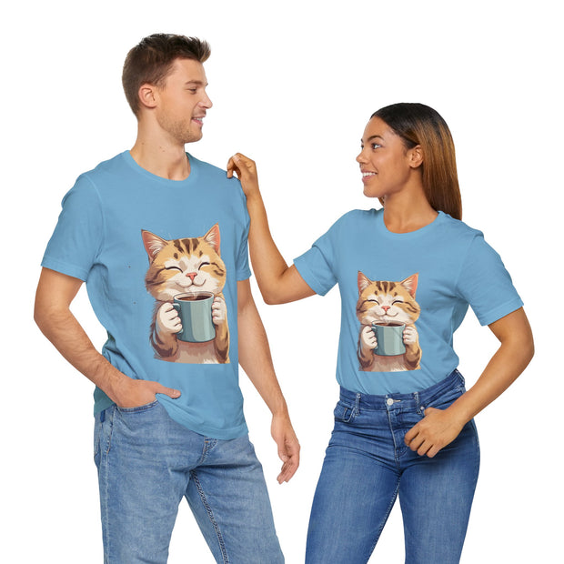 Cute Cat Coffee Tee
